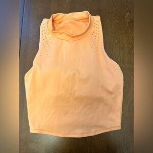 All in Motion Coral High-Neck Sports Bra